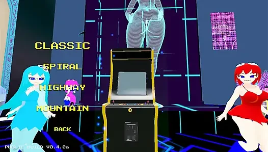 Pacman ghosts decide to fuck me all together, fighting over my semen in their mouths