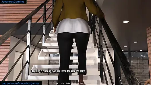 Büyükannenin evi - taşınma zamanı ama önce Asyalı dağınık kızı sikiyorum