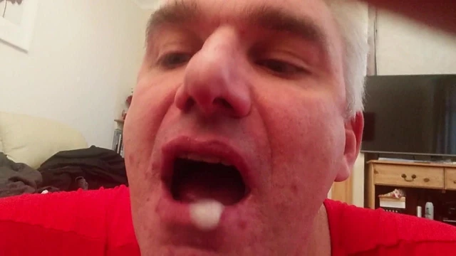 Swallowing a stranger's cum