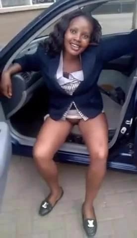 Wife shows off her goods