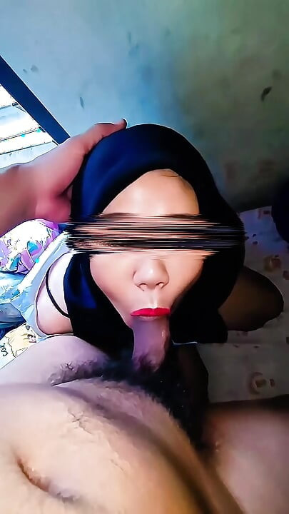 indonésia hijab prostituta fazendo Boquete e ter sua buceta empurrada por pau asiático