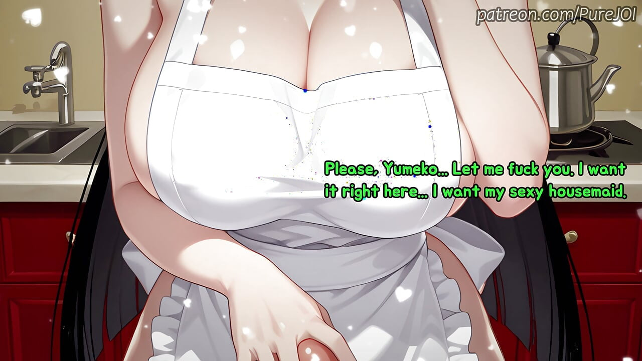 Napalona Yumeko opróżnia ciebie i twojego kutasa (Sex JOI)