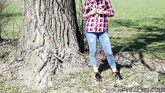 Peeing on the side of the road and many other places - compilation