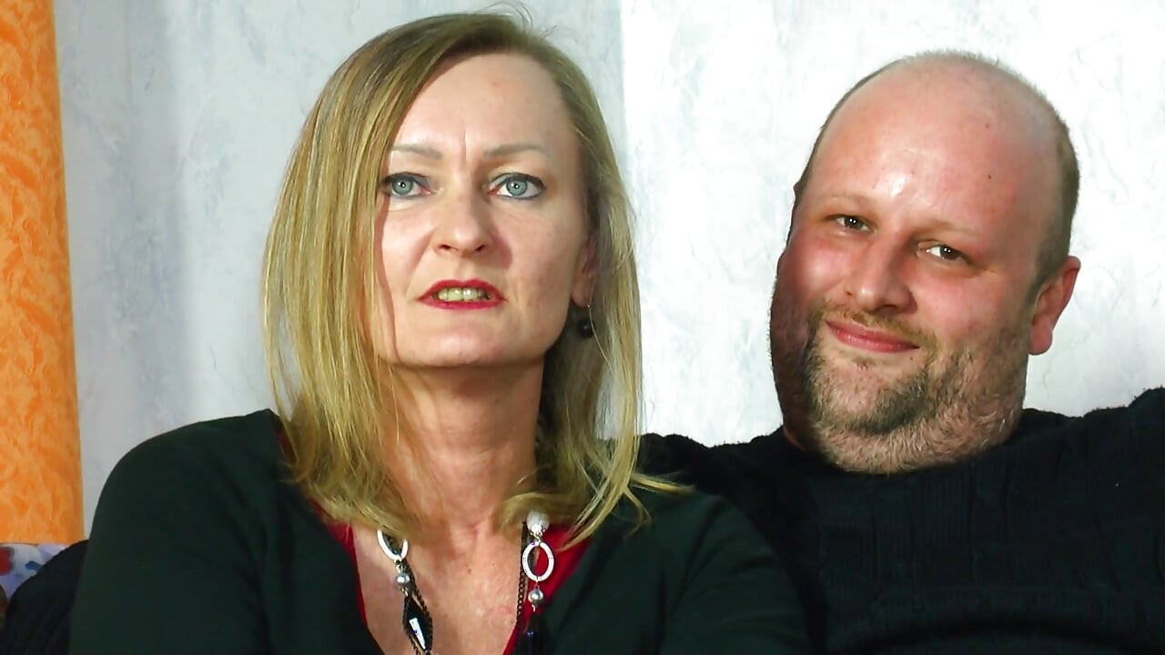 German Opa's Secret - Two Neighbor Sluts Fuck Me Hard in My Den