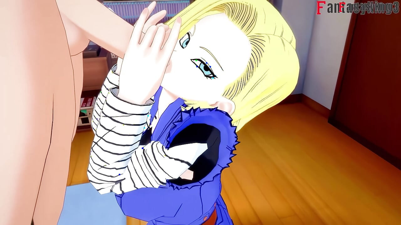 Android 18 vstoupí na vysokou školu, aby pokračoval v šukání Gohan - Série Dragon Ball zex