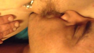 Eating out my wife's fat puffy pussy yummy