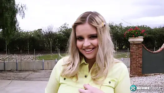 A girl and her bicycle