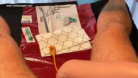 Dominatrix Mistress April - urethra block