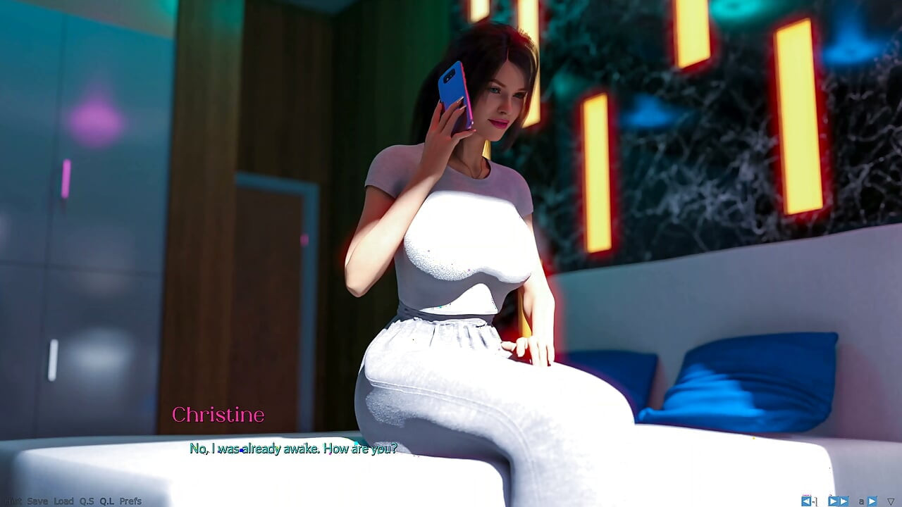 Being a Wife (v1.220p) - P6 - the Slutty Wife Awakens in Her - the Moment Her Husband Leaves the House for a Business Trip
