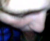 Redhead girl sucks dick