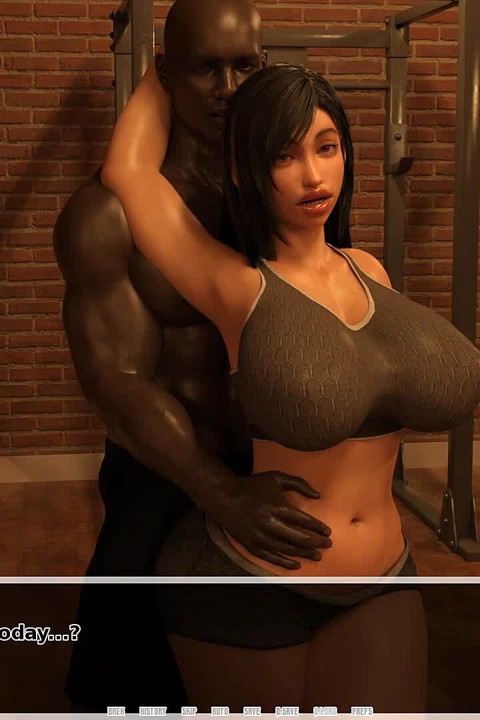 Tifa's Dark Heaven: Girlfriend Does Naughty Training with the Coach in Front Her Cuck Man - Episode 45