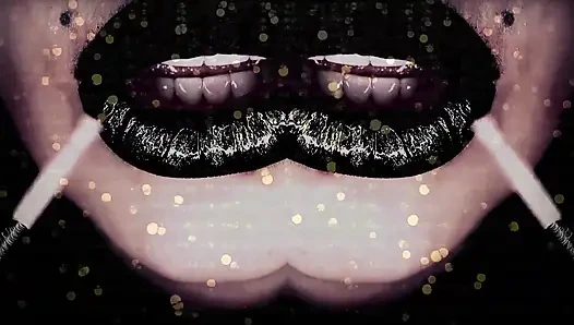 ASMR & lipnosis yang mempesona! Lady in black JOI