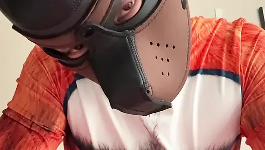 Femboy köpek yavrusu tek yarakla