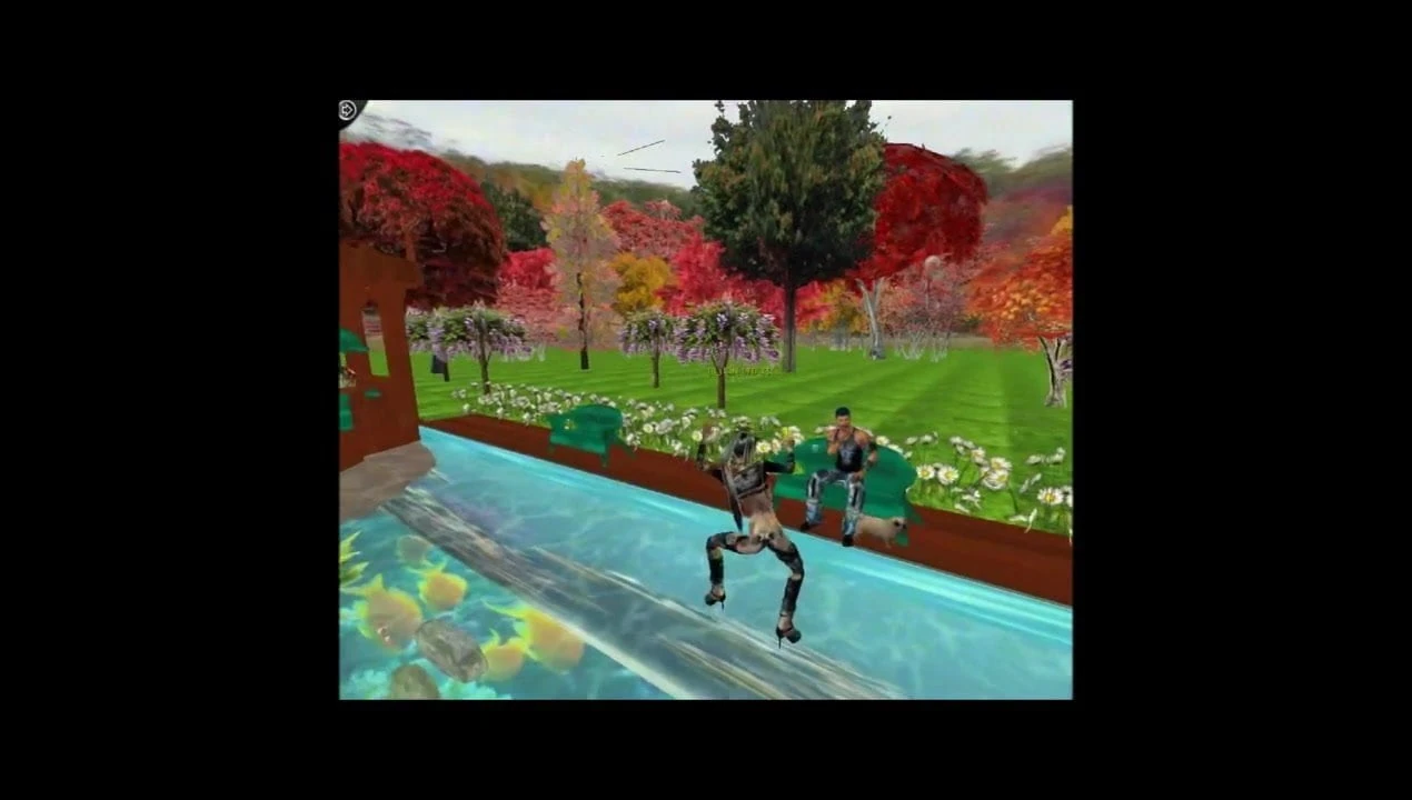 I DANCE FOR A GOOD FRIEND IN THE DREAM GARDEN