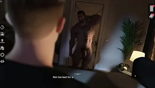 Stepuncle Cheating Wife With 18 Plus Gay Sam Having Anal Sex On Bed