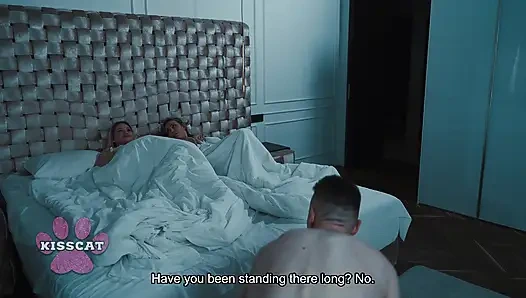 Will Step Dad Fuck and Cum Inside Step Daughter Jessie Ames in Share Bed While Step Mom?