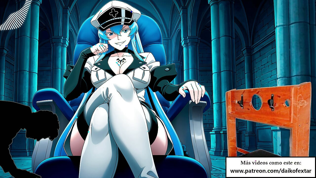 Spaanse audio anale Joi voor zeer onderdanige. Met Esdeath maak je een spermacontainer.