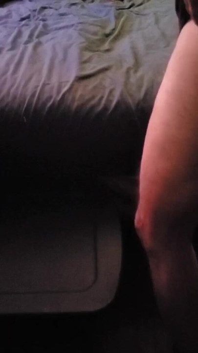 Smooth butt tease