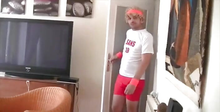 this Is a Total Funny Video, I Shoot with My Friend Leo Senthy Fucked Raw in Jockstrpa by Fred a Top Xxl Dressed in Funny B