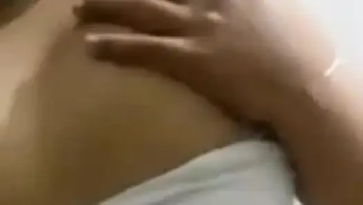 Wow the next door's wife sent a video showing off her big plump milk,