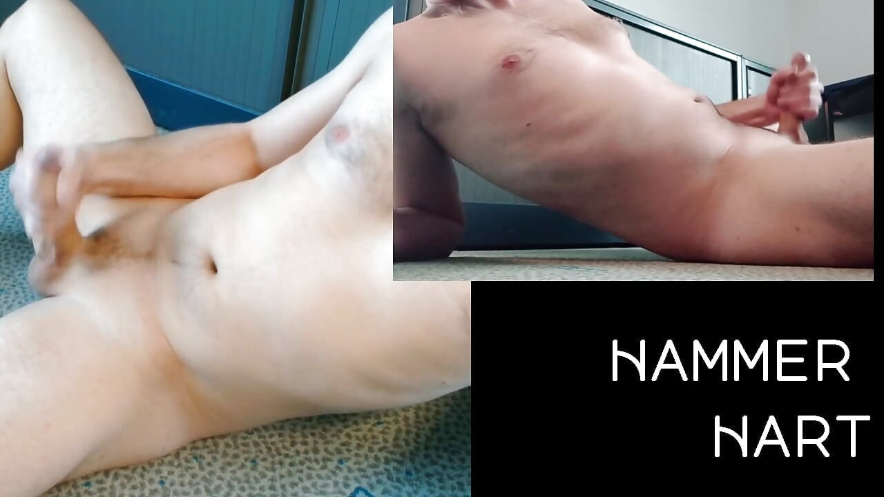 Masturbate Naked With Hard Cock & Squirt Sperm