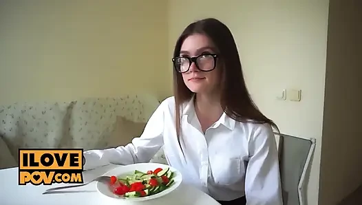 POV - Cock consuming petie GF Mirari Hub