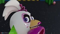 Chica from FNAF want you to fuck her ass POV