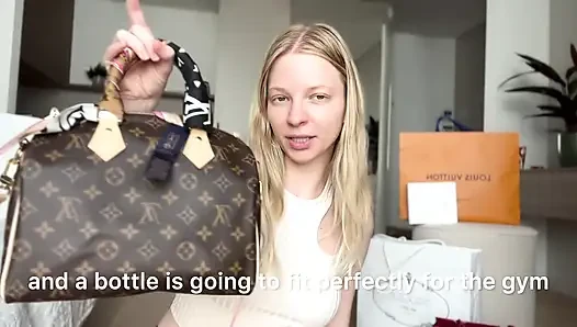Findom Luxury Shopping Haul 12k $ Heavy Drain