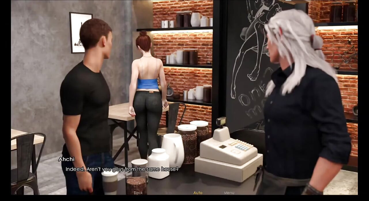 Lust academy #8: faith gave me a massage, Adelle is almost nude at the club
