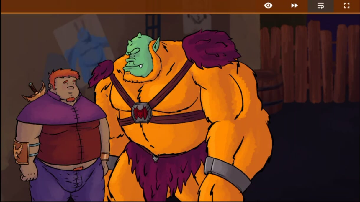 Help the friend with the big furry to get his reward!