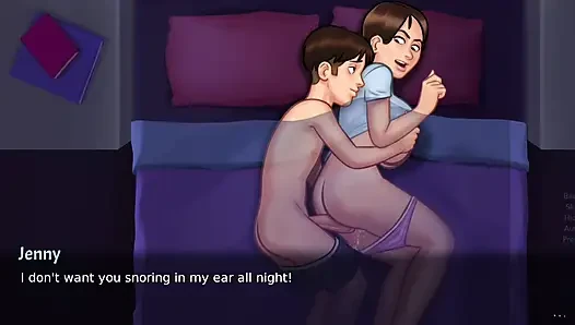 Adik tiri panas bersetubuh