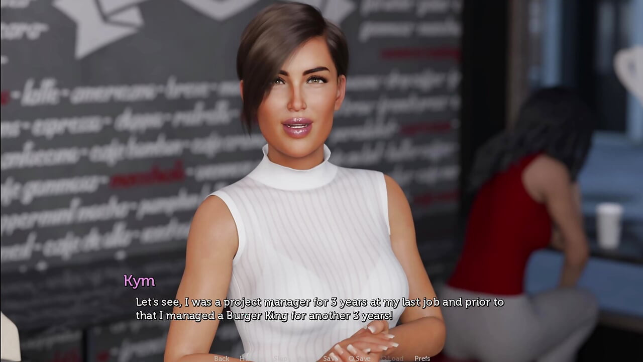 冒險的情侶 95 該死的咖啡店裡的女孩沒穿內褲，她看到我在看