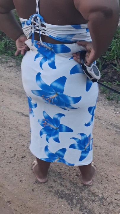 Showing my ass in public