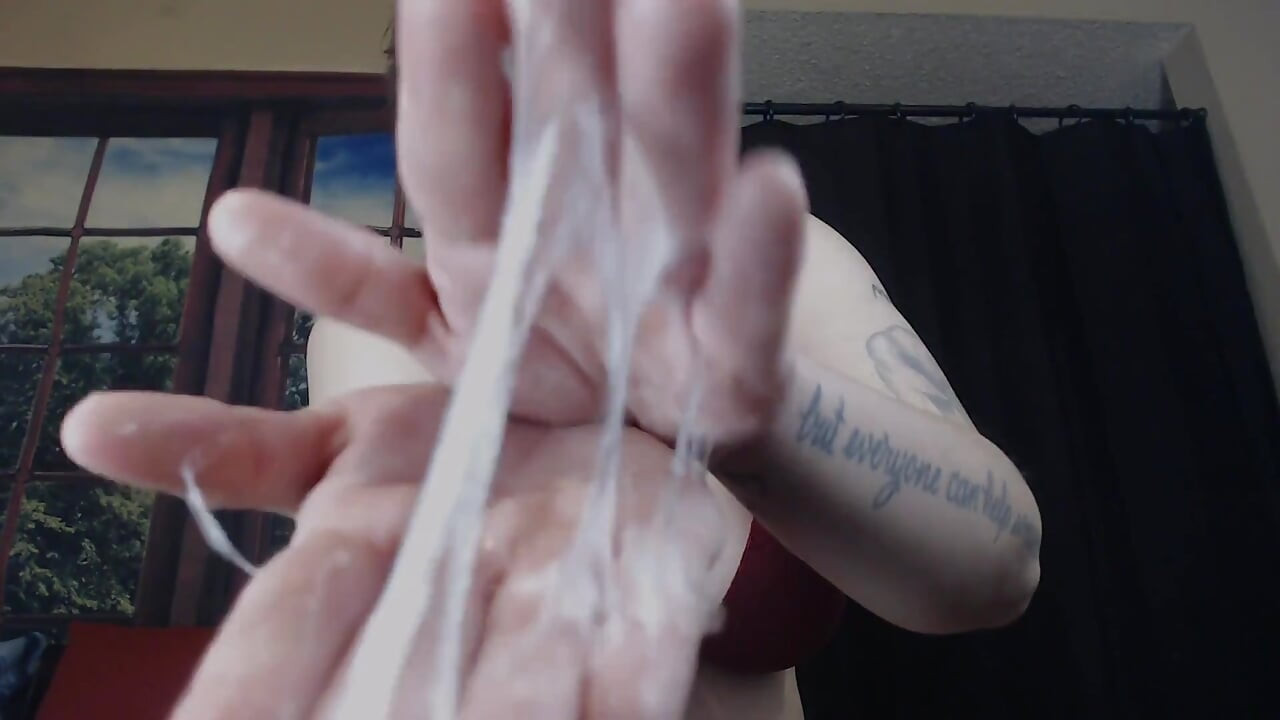 Διώξτε το παιχνίδι με το χέρι με χοντρή μύξα