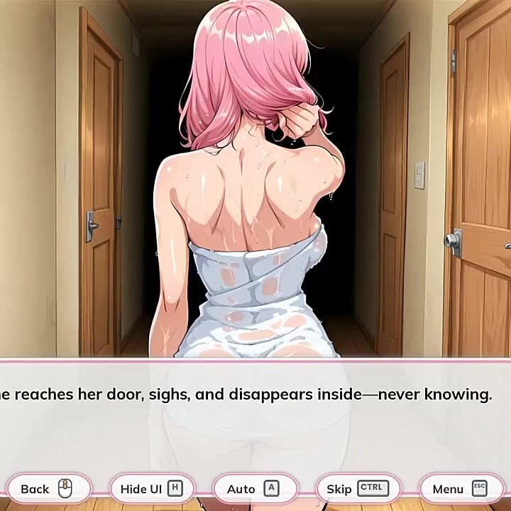 Alone with My Stepsister Taboo Hentai Game Ep.4 Step Sis Caught Naked and Dripping in the Corridor!
