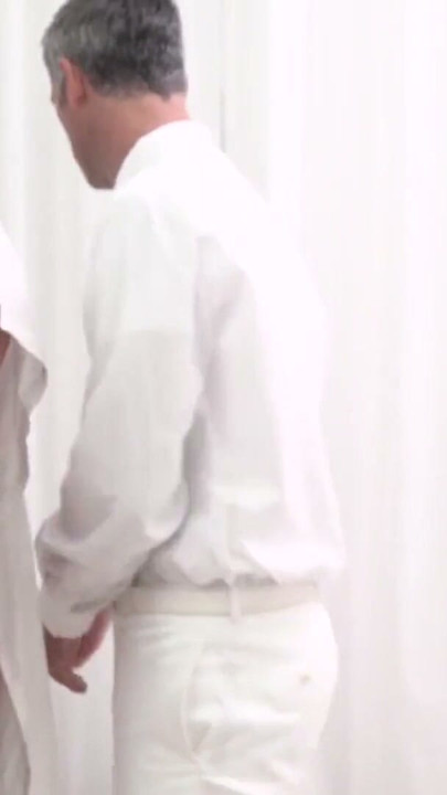 Elder Mormon blessing and blowing obedient twinks dick | Clip 1