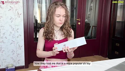 Sextoy zur masturbation beyourlover: crashtest. Kira stone hatte einen echten orgasmus genommen