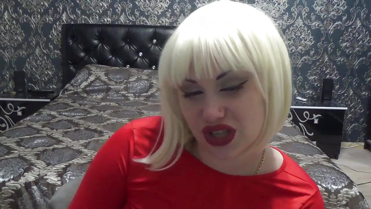 Pregnant mistress scares sissy part 2!