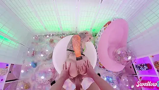 Karma rx si cewek toket besar lagi asik seks anal pov