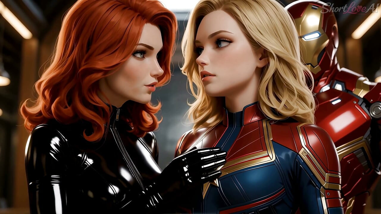 Sorpresa De La Heroína En Gangbang Con Skrulls - Ia Generada