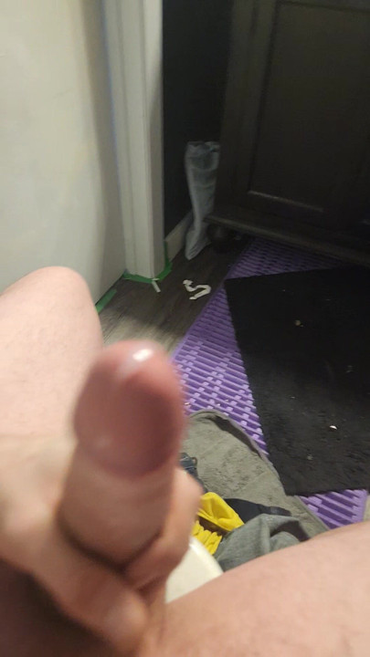 Hot big cock solo masturbation