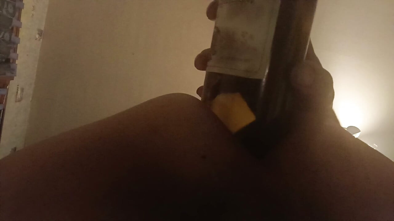 Bottle in the ass