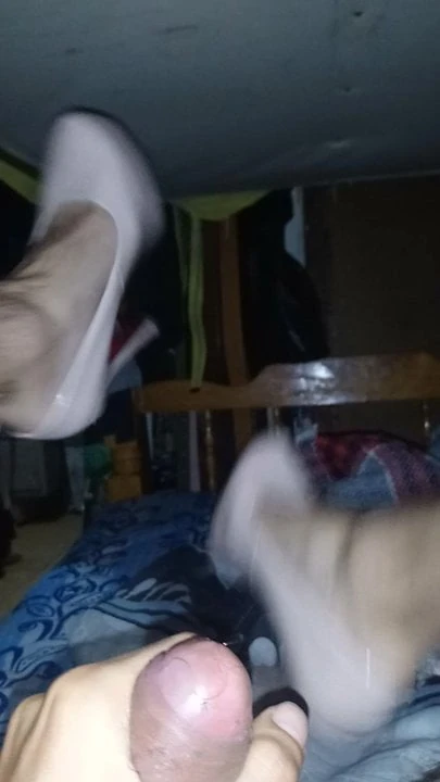 Again in my aunt's heels