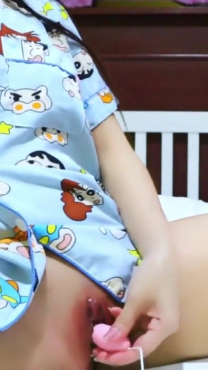 Thai teen in pajamas Real Thai Solo | Clip 1