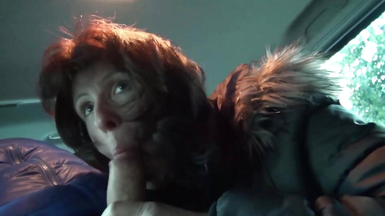 MILF gets a big load on her breast