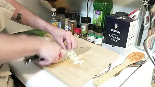 Приготовленная сперма 3 Leek Chili с маслянистой дрочкой