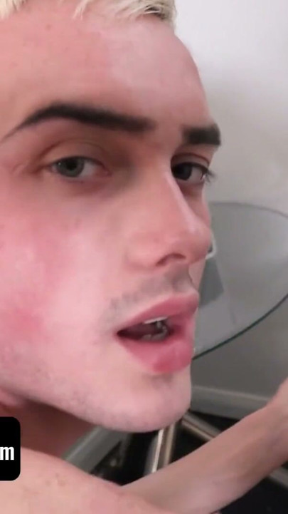 BrotherCrush - Blonde Twink Took Dick Pills And His Stepbrother Helped Him Get Rid Of His Boner | Clip 2