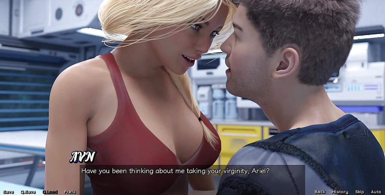 Stranded in Space - Motorboating the Blonde Virgin