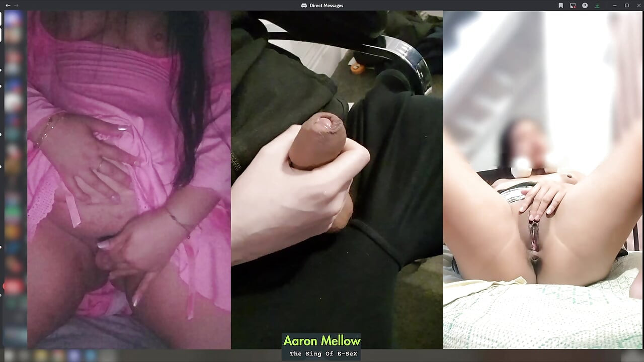 esex threesome with pinay and brazil egirls on discord video call cumming and squirting together