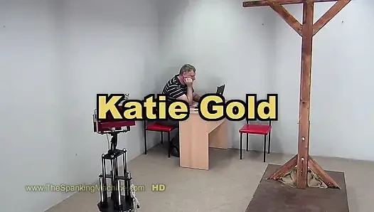 Mesin tamparan katie gold - cambukan dari belakang